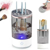 3-In-1 Automatic Makeup Brush Cleaning And Drying Stand