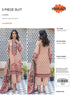 Khaadi 3 Pcs Women's Unstitched Lawn Digital Print Suit