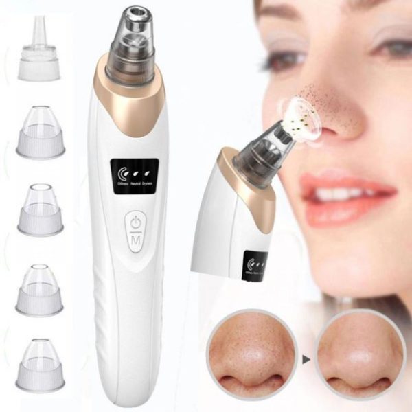 Electric Blackhead Acne Oil Remover Vacuum Suction Face Pore Cleaner Facial Beauty Equipment,Blackhead Removal Machine