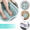 Portable detox foot spa with the Folding Foot Wash Basin